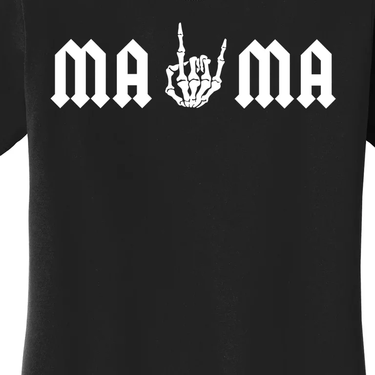 Mama Of The Bad Two The Bone Birthday 2 Years Old Birthday Women's T-Shirt