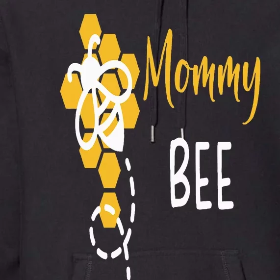 Mommy Of The Bee 1st Birthday Outfit First bee day family Premium Hoodie