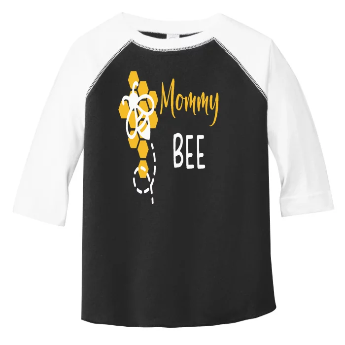 Mommy Of The Bee 1st Birthday Outfit First bee day family Toddler Fine Jersey T-Shirt