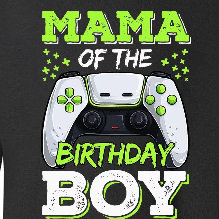 Mom of the Birthday  Matching Video Gamer Party Toddler Sweatshirt