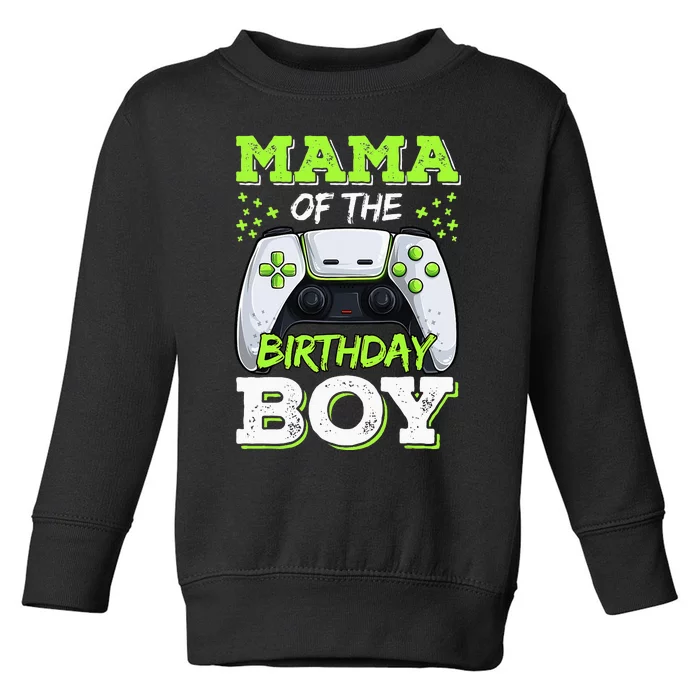 Mom of the Birthday  Matching Video Gamer Party Toddler Sweatshirt