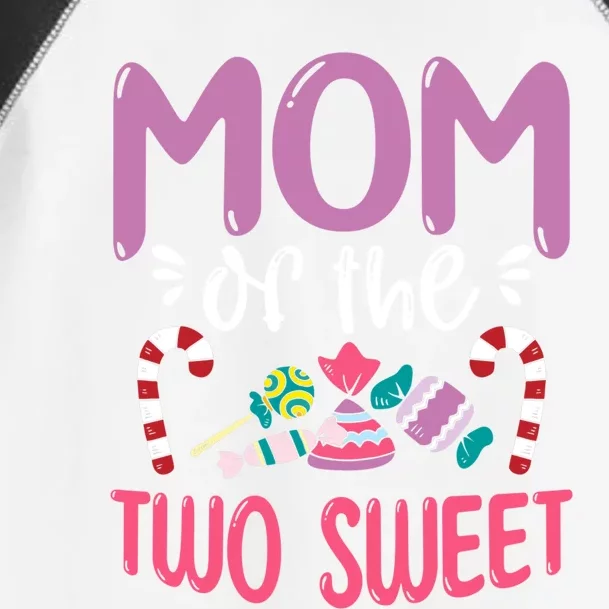 Mom Of The Two Sweet Proud Mother Mama Gift Toddler Fine Jersey T-Shirt