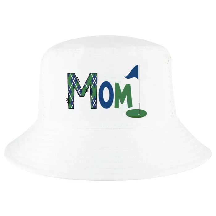 Mom Of The Birthday Boy Hole In One Golf Sport Matching Cool Comfort Performance Bucket Hat