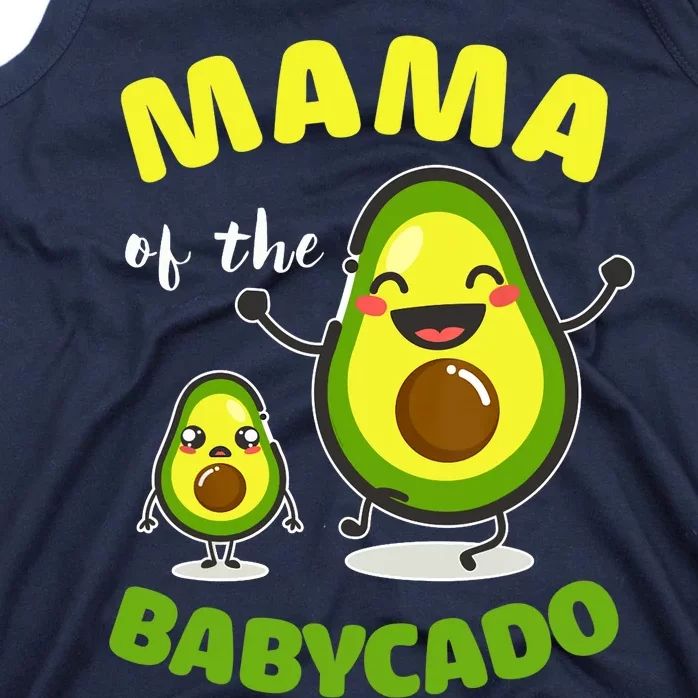 Mama Of The Babycado Avocado Family Matching Gift Tank Top