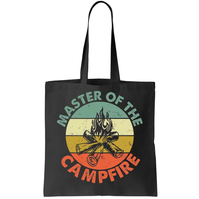 Master Of The Campfire Dad Camping Camping Dad Gift Tote Bag