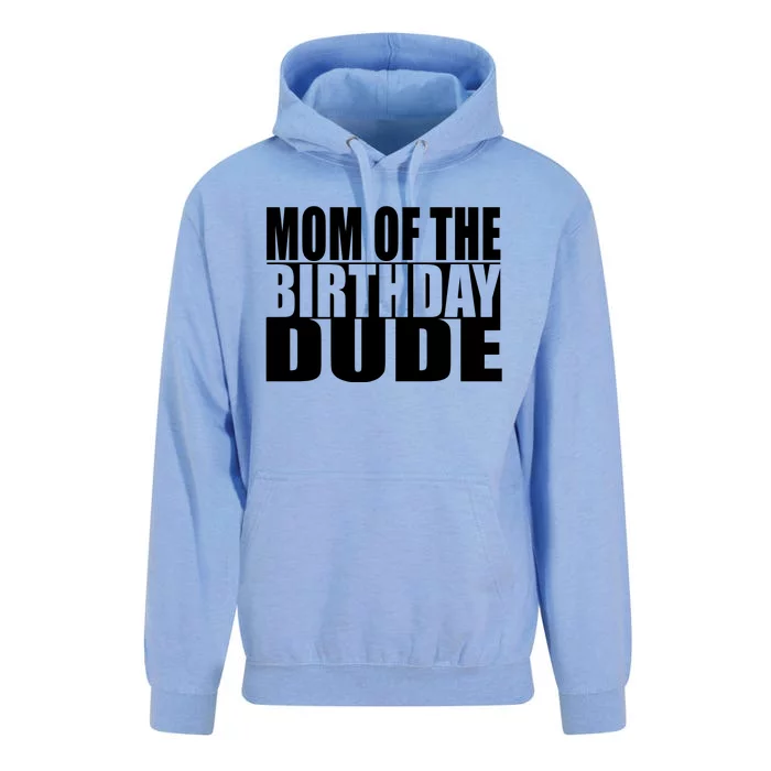 Mom Of The Birthday Boy Unisex Surf Hoodie