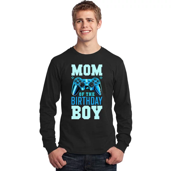 Mom of the Birthday Matching Video Gamer Birthday Party Tall Long Sleeve T-Shirt