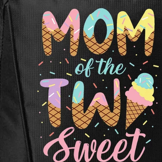 Mom of the Two Sweet Birthday Ice Cream Lovers 2nd City Backpack