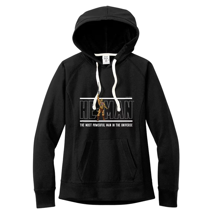 M.A.S.T.E.R.S Of The Universe Most Powerful Man In The Universe Women's Fleece Hoodie