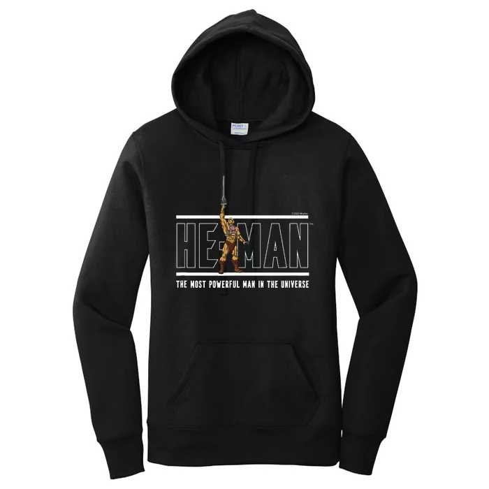 M.A.S.T.E.R.S Of The Universe Most Powerful Man In The Universe Women's Pullover Hoodie