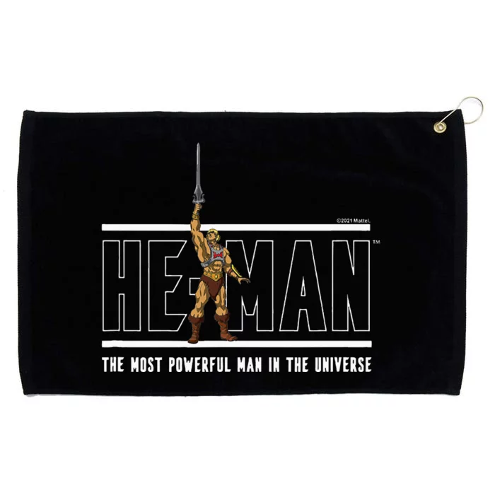 M.A.S.T.E.R.S Of The Universe Most Powerful Man In The Universe Grommeted Golf Towel