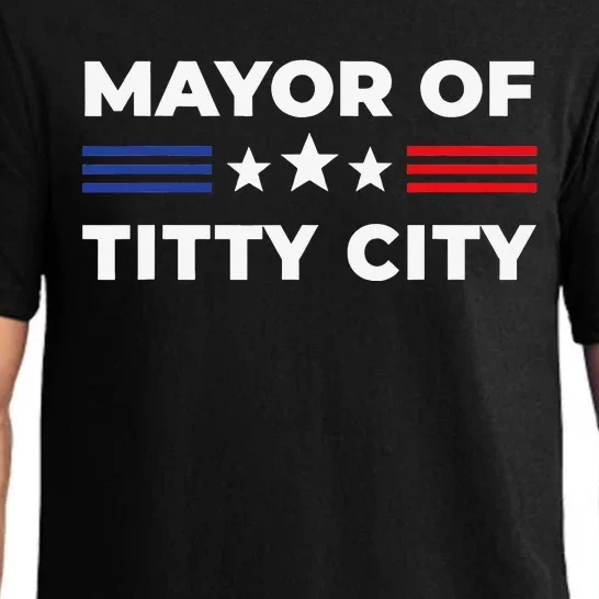 Mayor of Titty City Pajama Set