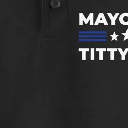 Mayor of Titty City Dry Zone Grid Performance Polo