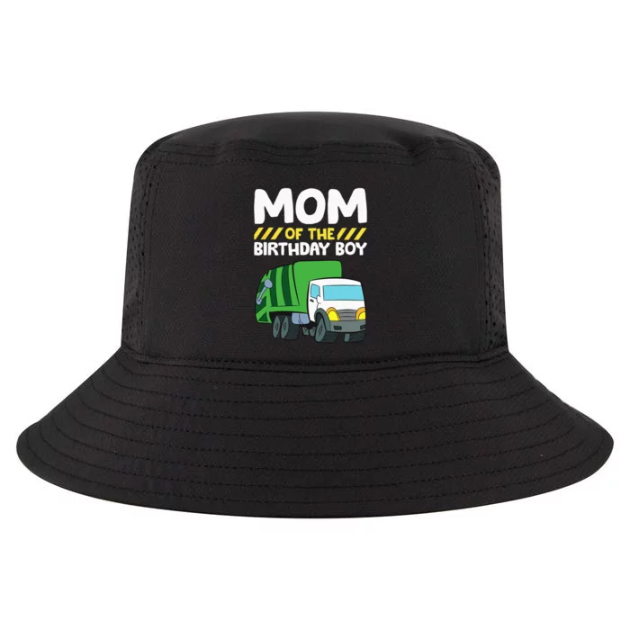 Mom Of The Birthday Boy Garbage Truck Birthday Party Cool Comfort Performance Bucket Hat