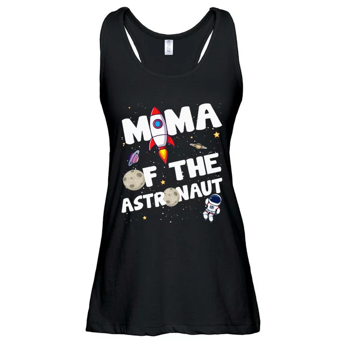 Mama of the Astronaut Space Theme Birthday Party Mom Ladies Essential Flowy Tank