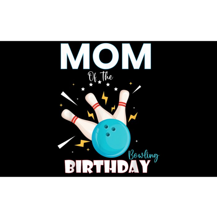 Mom Of The Birthday Bowler, Bowling Party Family Bumper Sticker