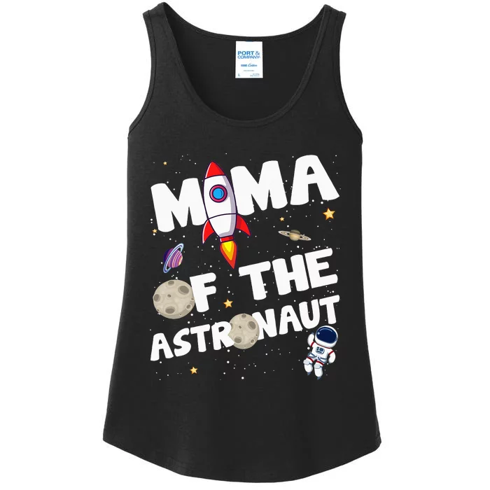 Mama of the Astronaut Space Theme Birthday Party Ladies Essential Tank