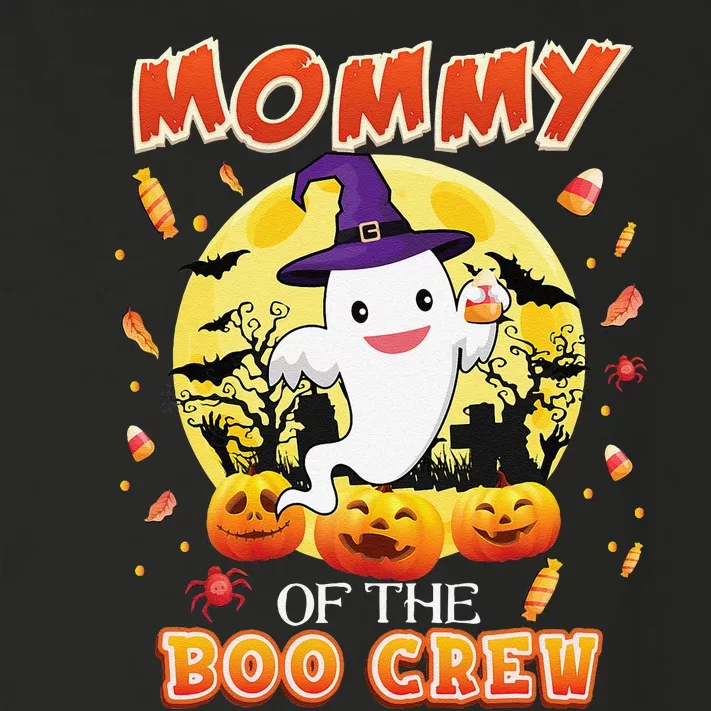 Mommy Of The Boo Crew Halloween Cute Ghost Pumpkin Scary Toddler Long Sleeve Shirt