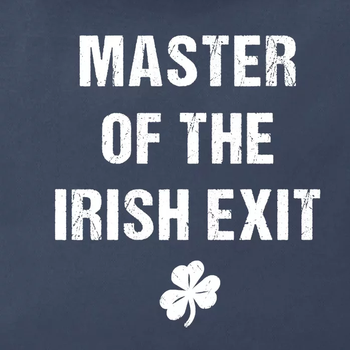 Master Of The Irish Exit Zip Tote Bag