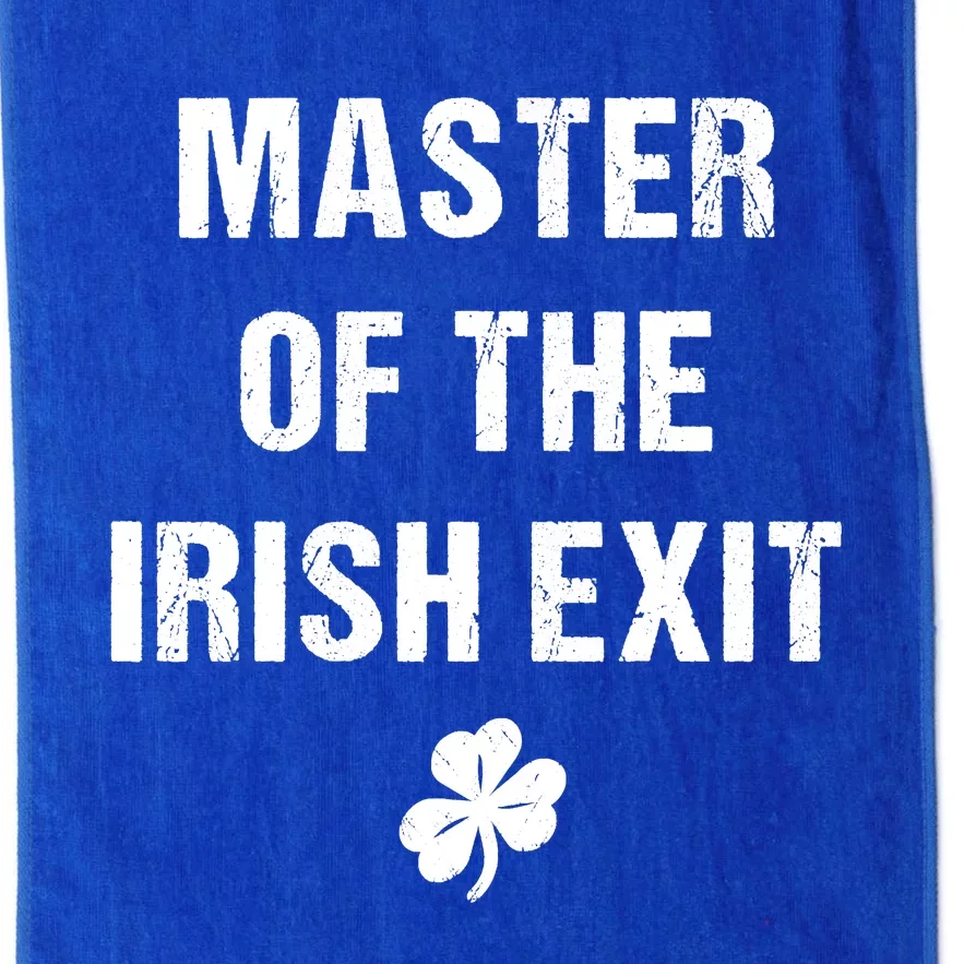 Master Of The Irish Exit Platinum Collection Golf Towel