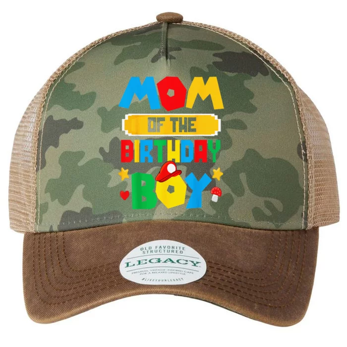 Mom Of The Birthday Boy Game Legacy Tie Dye Trucker Hat