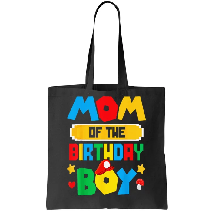 Mom Of The Birthday Boy Game Tote Bag