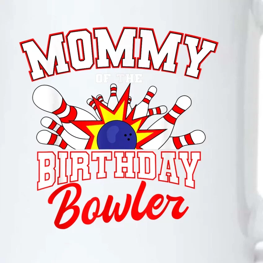 Mommy Of The Birthday Bowler Bday Bowling Party Celebration Black Color Changing Mug