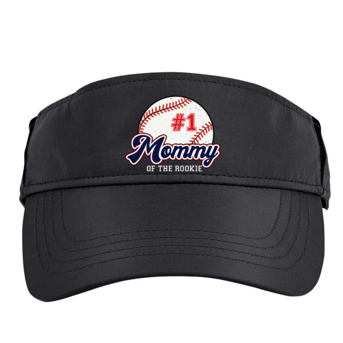 Mommy of the Rookie Tee Rookie of the Year Baseball Mama Adult Drive Performance Visor