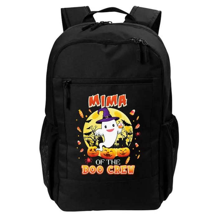 Mima Of The Boo Crew Halloween Cute Ghost Pumpkin Scary Daily Commute Backpack