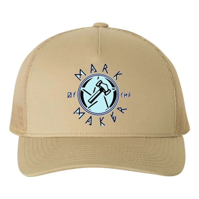 Mark Of The Maker Hammer Art Yupoong Adult 5-Panel Trucker Hat