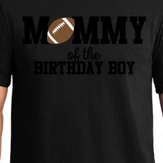 Mommy Of The Birthday Football Lover First Birthday Gift Pajama Set