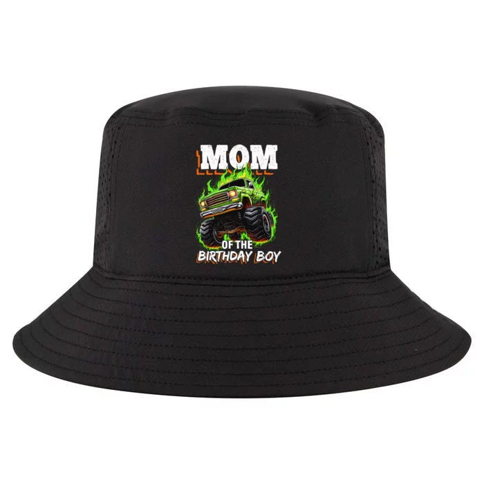 Mom Of The Birthday Boy Monster Truck Birthday Novelty Cool Comfort Performance Bucket Hat