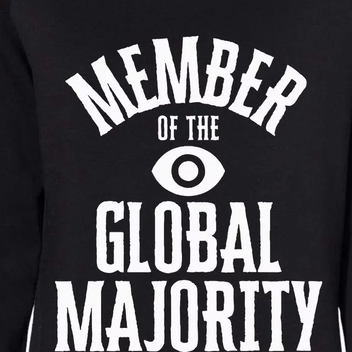 Member Of The Global Majority Womens California Wash Sweatshirt