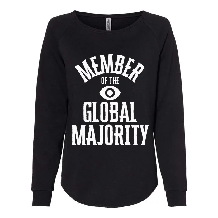 Member Of The Global Majority Womens California Wash Sweatshirt