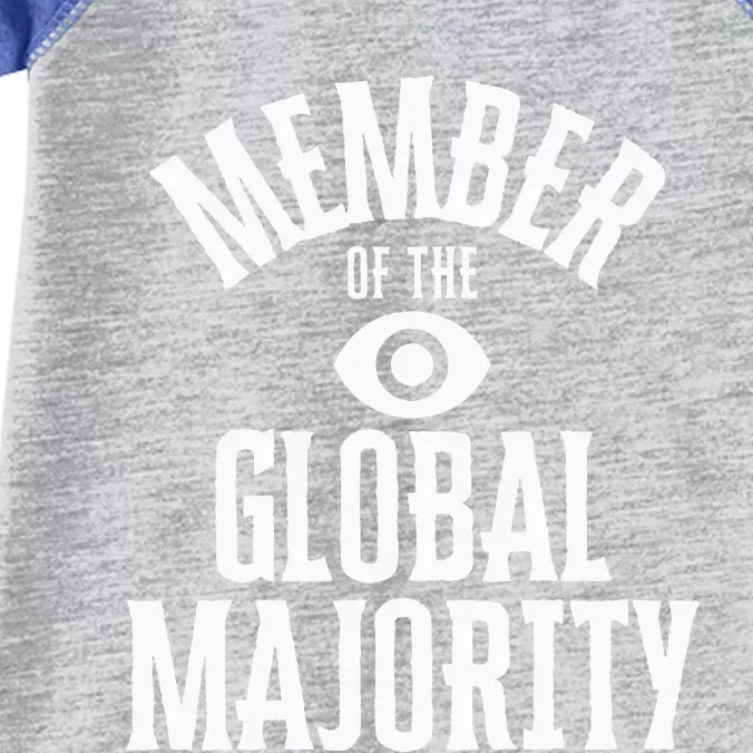 Member Of The Global Majority Infant Baby Jersey Bodysuit