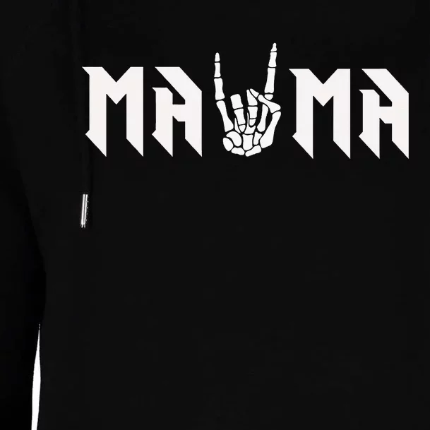 Mama Of The Bad Two The Bone Birthday Womens Funnel Neck Pullover Hood