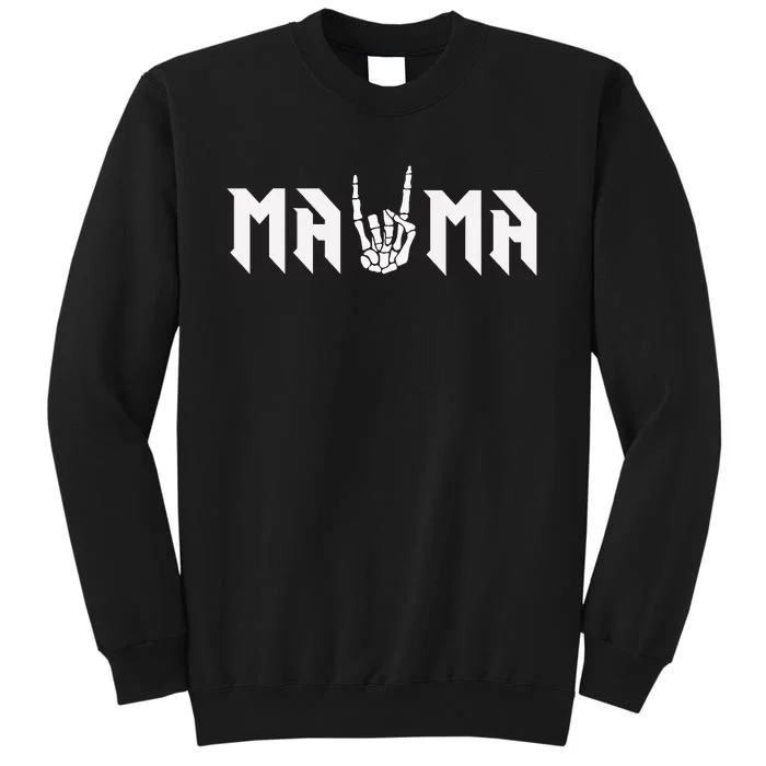 Mama Of The Bad Two The Bone Birthday Tall Sweatshirt