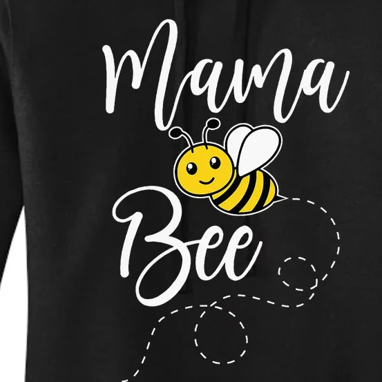 Mama Of The Bee Day Girl Hive Family Matching Birthday Women's Pullover Hoodie