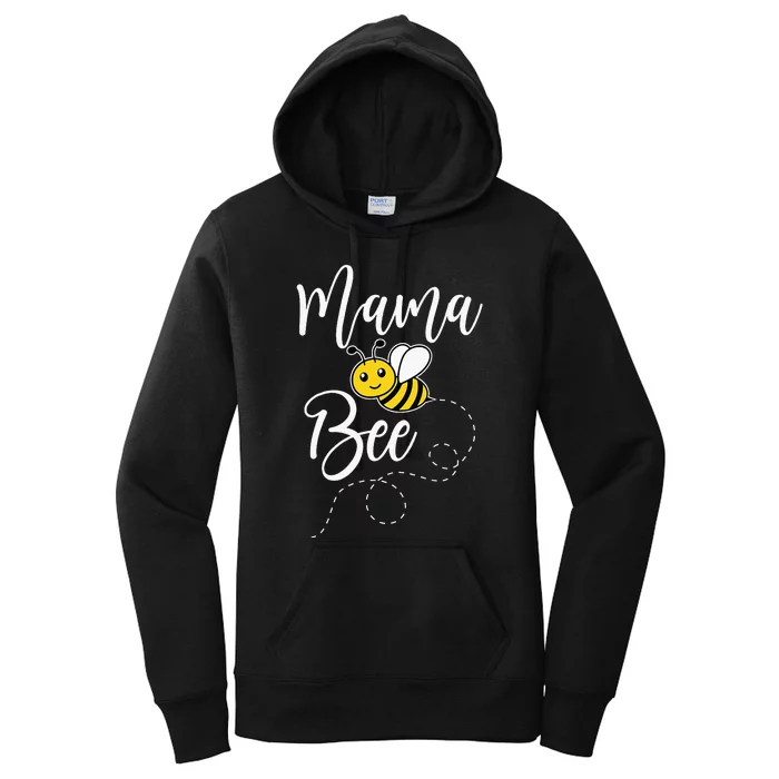 Mama Of The Bee Day Girl Hive Family Matching Birthday Women's Pullover Hoodie