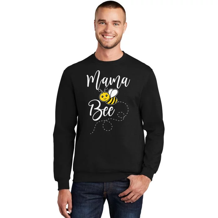 Mama Of The Bee Day Girl Hive Family Matching Birthday Tall Sweatshirt