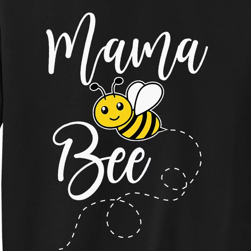 Mama Of The Bee Day Girl Hive Family Matching Birthday Tall Sweatshirt