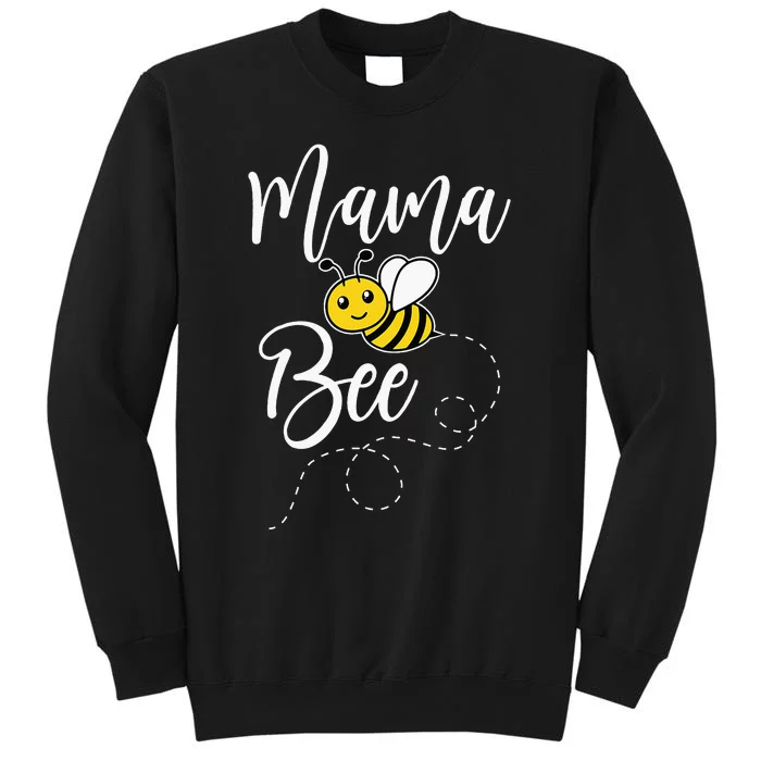 Mama Of The Bee Day Girl Hive Family Matching Birthday Tall Sweatshirt