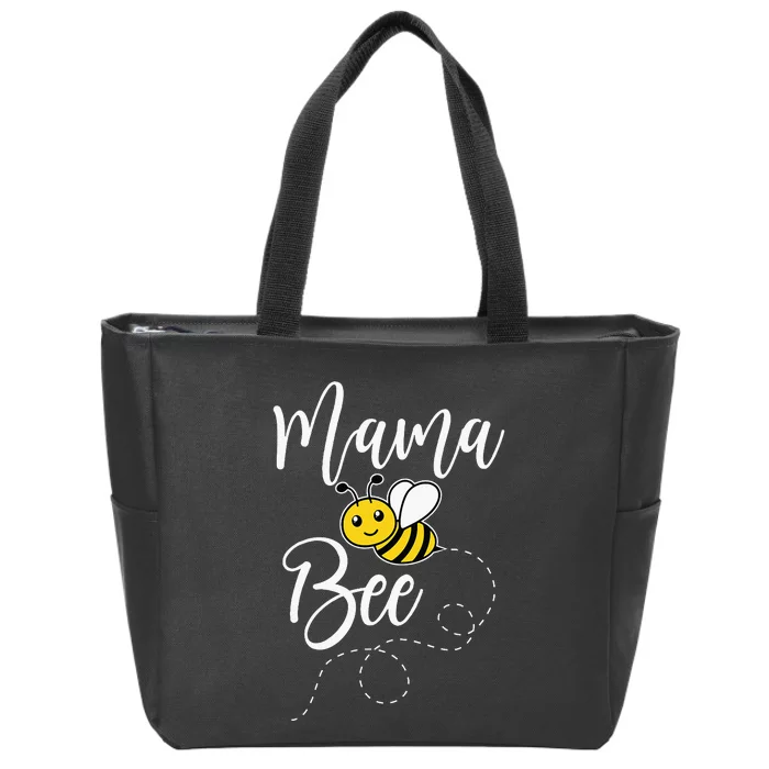 Mama Of The Bee Day Girl Hive Family Matching Birthday Zip Tote Bag