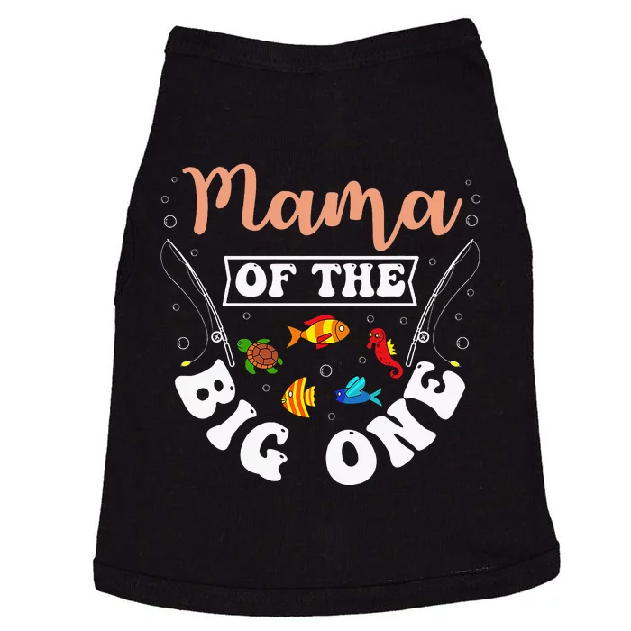 Mama Of The Big One Fishing Birthday Party Bday Doggie Tank