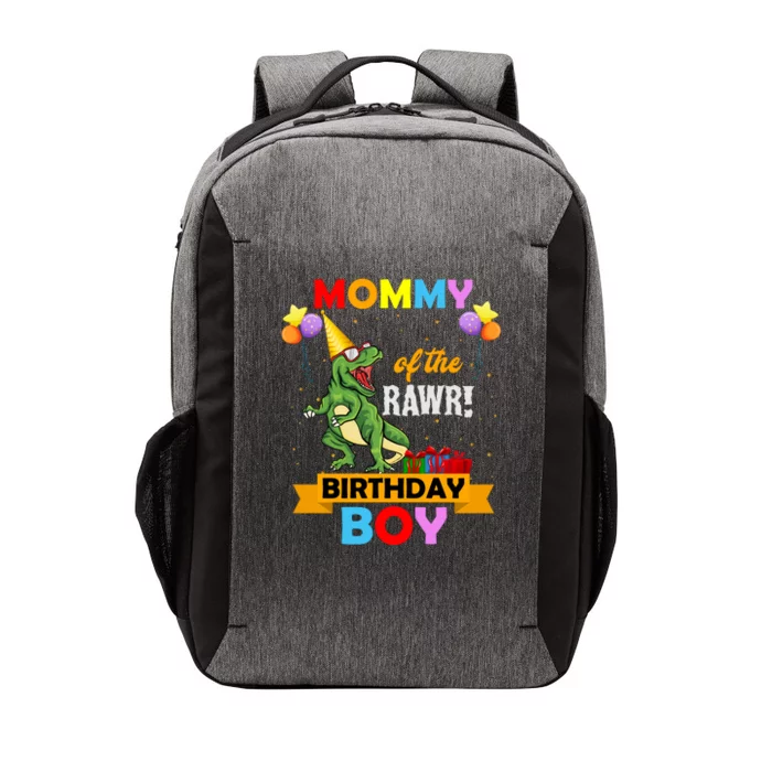 MOMMY OF THE RAWR BIRTHDAY BOY Vector Backpack