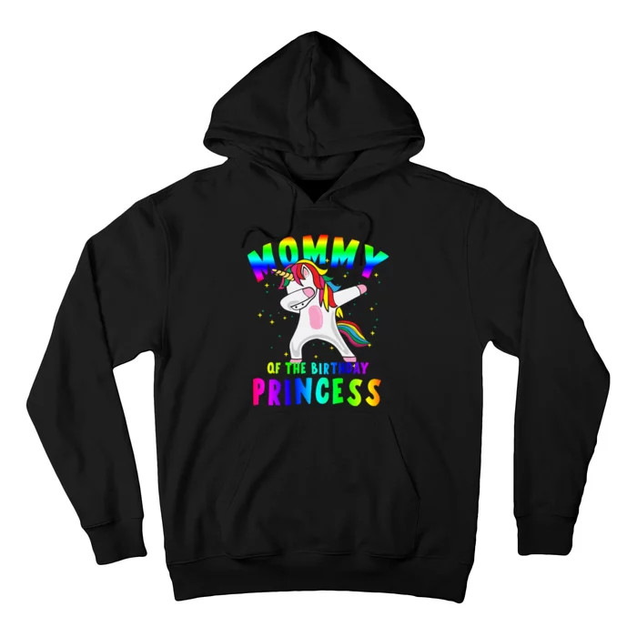 Mommy Of The Birthday Princess Magical Unicorn Hoodie