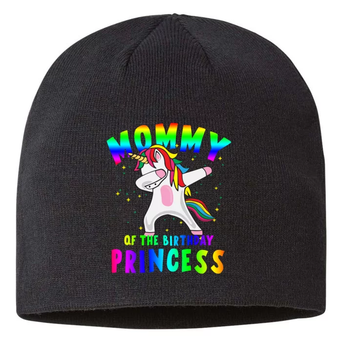 Mommy Of The Birthday Princess Magical Unicorn 8 1/2in Sustainable Knit Beanie