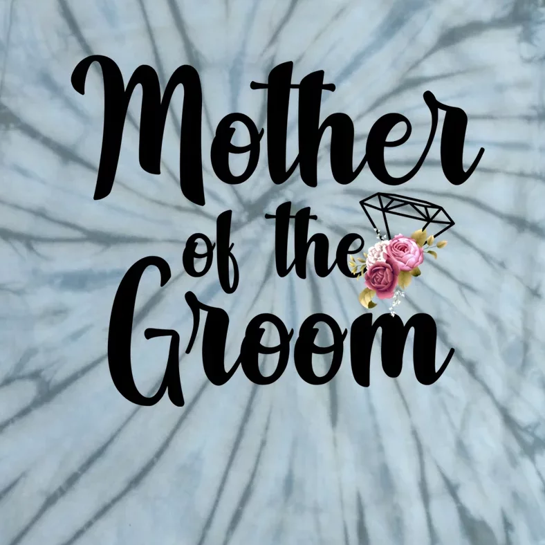 Mother Of The Groom Floral Wedding Bachelorette Party Gift Tie-Dye T-Shirt