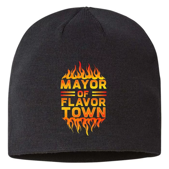 Mayor Of The Flavor Town 8 1/2in Sustainable Knit Beanie