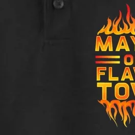 Mayor Of The Flavor Town Dry Zone Grid Performance Polo